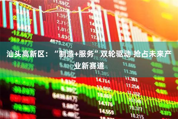 汕头高新区：“制造+服务”双轮驱动 抢占未来产业新赛道